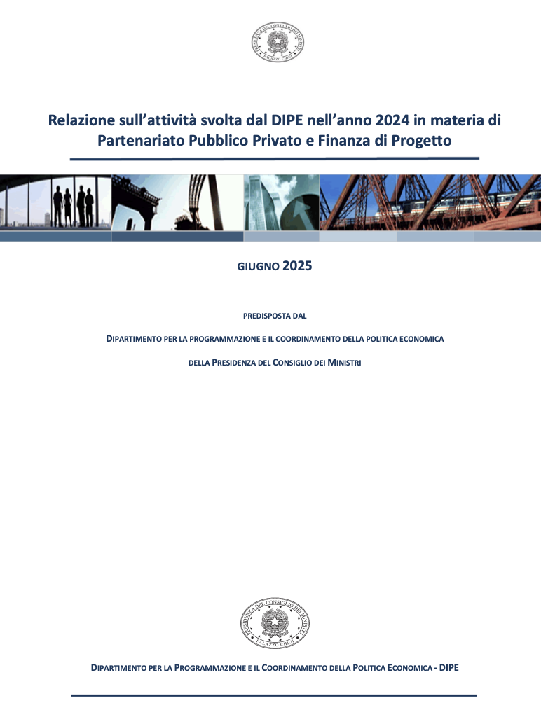 relazione annuale 2025 sul ppp partenariato pubblico privato